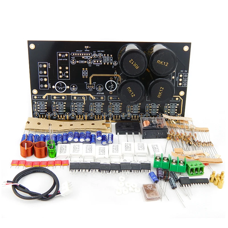 【Hot】45w*2 hifi Gaincard LM1875 power amplifier kits audio system class A 8PCS 4 pairs of parallel output
【Hot】45w*2 hifi Gaincard LM1875 power amplifier kits audio system class A 8PCS 4 pairs of parallel output