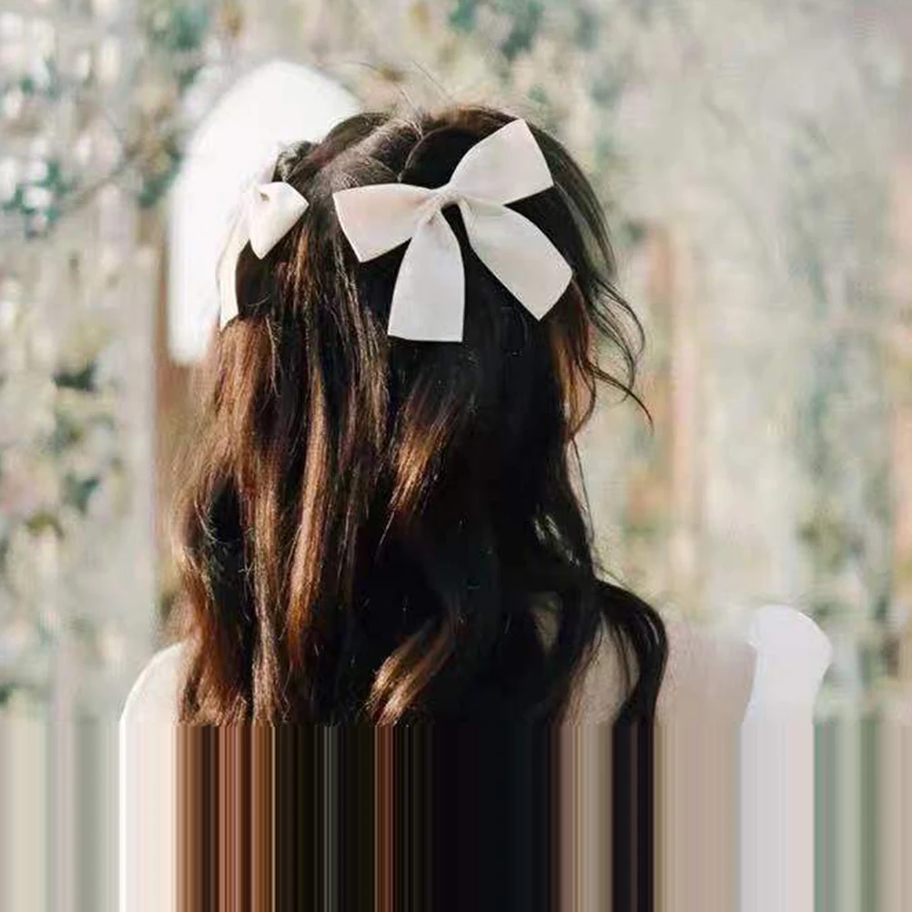 2Pcs Wedding Hair Accessories Bridal Bow Clip Fabric Decorative Thick Hair Special Occasions Gift HairBow HairBowknot Clip
2Pcs Wedding Hair Accessories Bridal Bow Clip Fabric Decorative Thick Hair Special Occasions Gift HairBow HairBowknot Clip