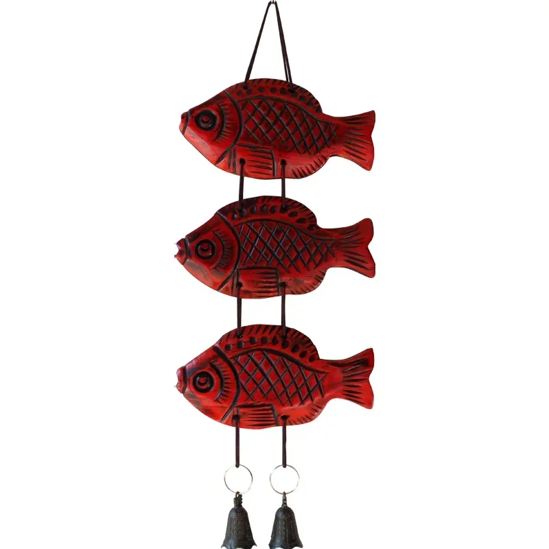 Cute Tropical Fish Wooden Home Ornament Aisle Decoration Wall Decoration Crafts Bell Copper Windbell Small Pendant
Cute Tropical Fish Wooden Home Ornament Aisle Decoration Wall Decoration Crafts Bell Copper Windbell Small Pendant