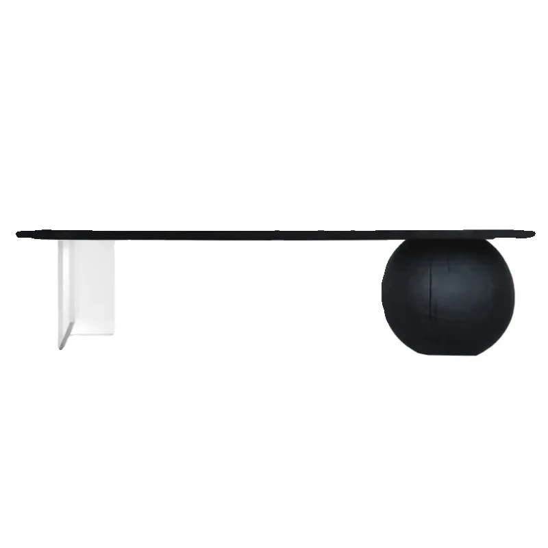 Wabi-sabi wind log large board living room solid wood coffee table tatami low table balcony tea table
Wabi-sabi wind log large board living room solid wood coffee table tatami low table balcony tea table