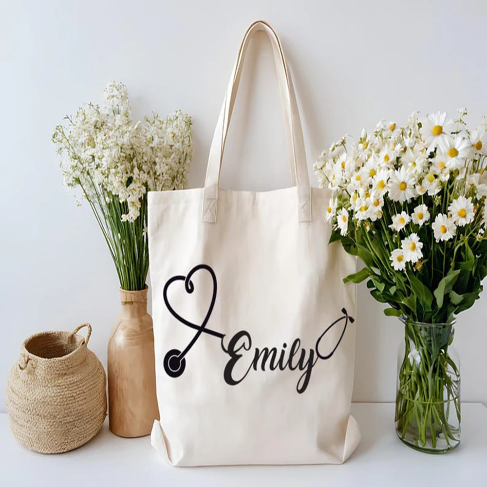Personalised Stethoscope Tote Bag Nurse Canvas Tote Bag With Name Medical Office Work Bag Minimalist Thank You Nurse Gift
Personalised Stethoscope Tote Bag Nurse Canvas Tote Bag With Name Medical Office Work Bag Minimalist Thank You Nurse Gift