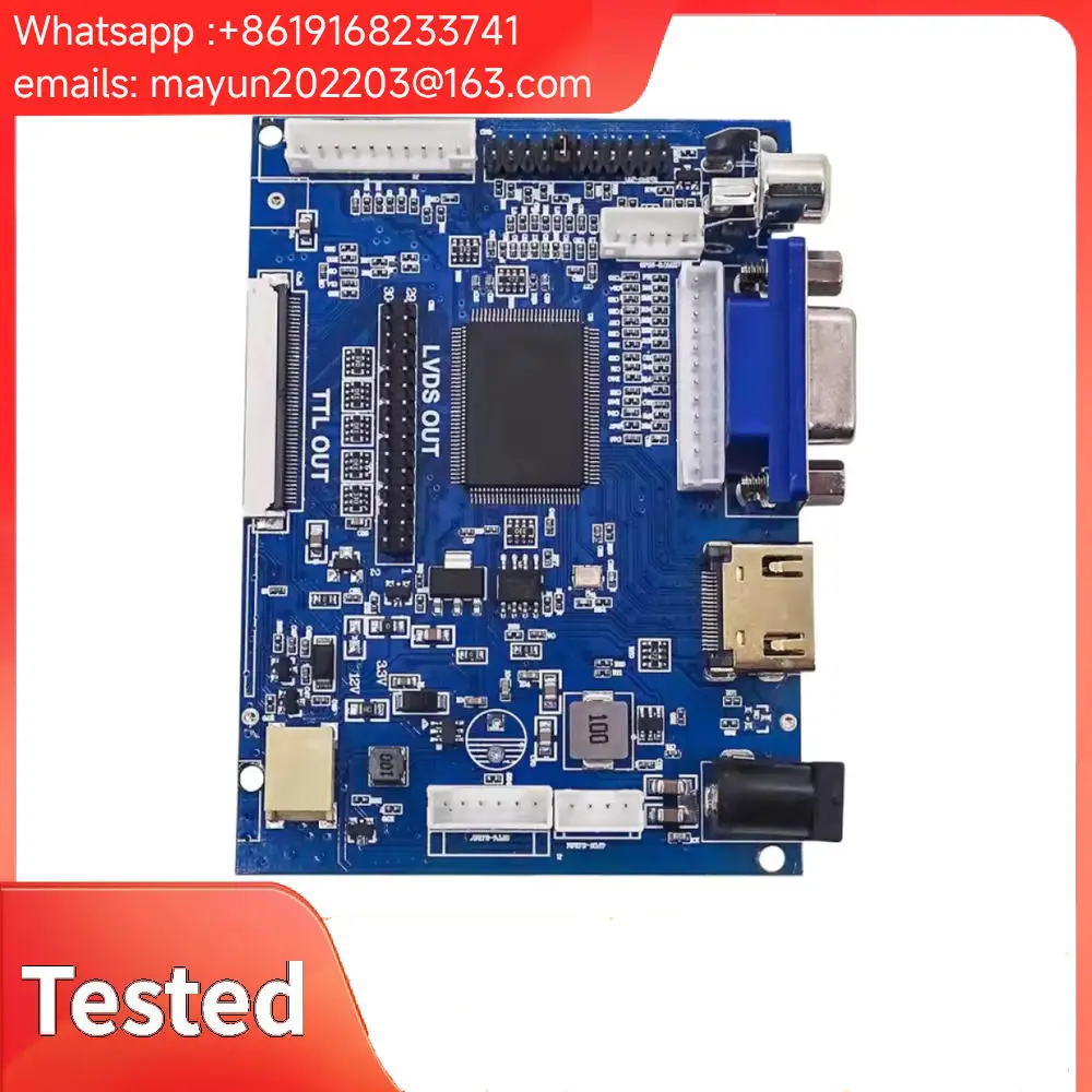 Плата контроллера ЖК-дисплея TTL LVDS VS-TY2662-V1 с входами HDMI/VGA/2AV, 50-контактная, для AT070TN90/92/94
Плата контроллера ЖК-дисплея TTL LVDS VS-TY2662-V1 с входами HDMI/VGA/2AV, 50-контактная, для AT070TN90/92/94