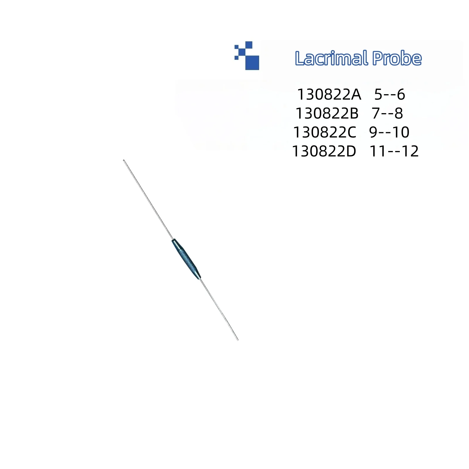 Lacrimal Probe Ophthalmic Surgical Instrument Stainless Steel Eye Surgery Lacrimal Duct Probe Reusable Medical Precision Tool
Lacrimal Probe Ophthalmic Surgical Instrument Stainless Steel Eye Surgery Lacrimal Duct Probe Reusable Medical Precision Tool