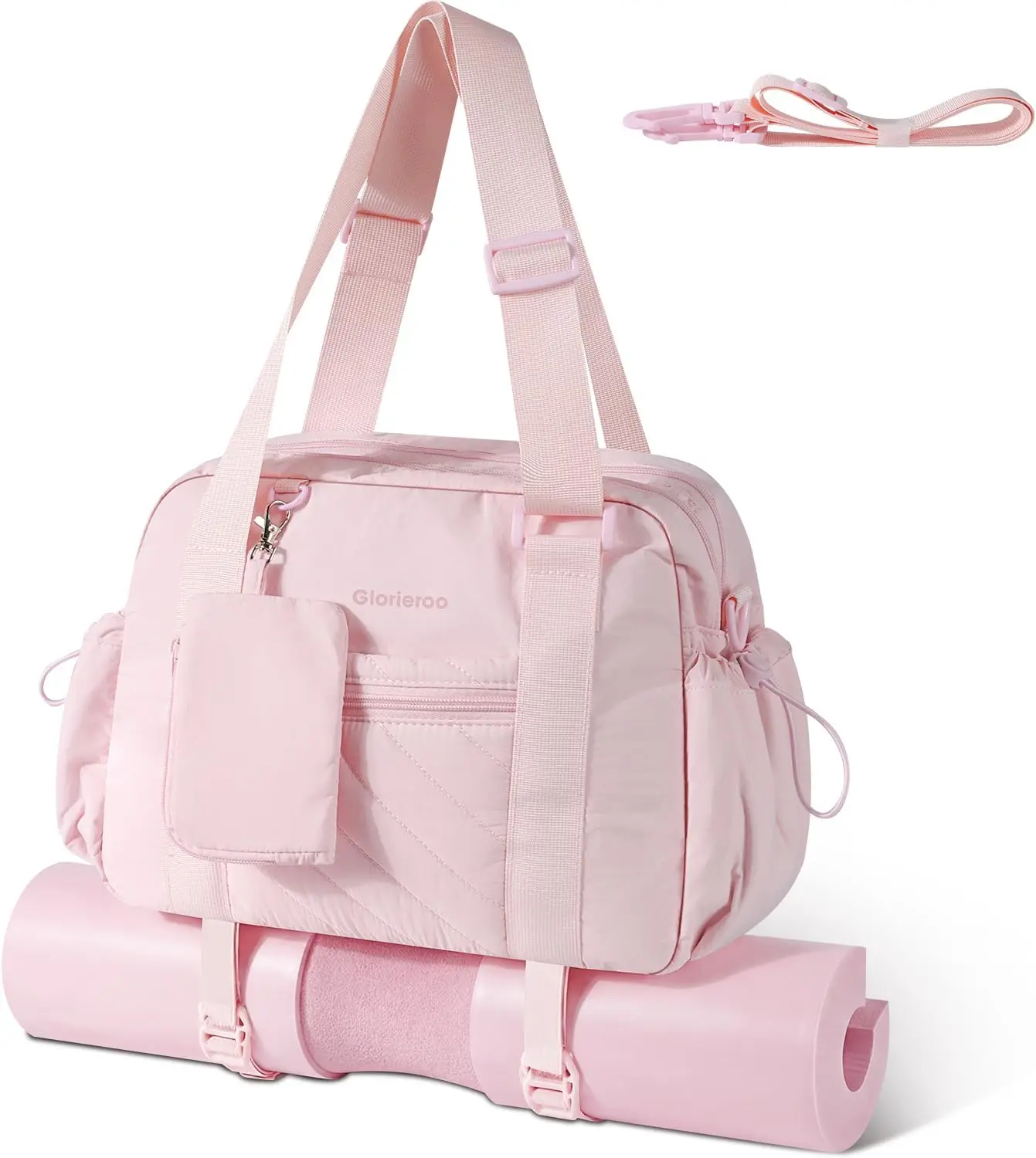 Small Gym Bag Puffer Duffle Weekender Work Duffel Carry on Overnight Nurse Dance Yoga Workout Tote Bag
Small Gym Bag Puffer Duffle Weekender Work Duffel Carry on Overnight Nurse Dance Yoga Workout Tote Bag