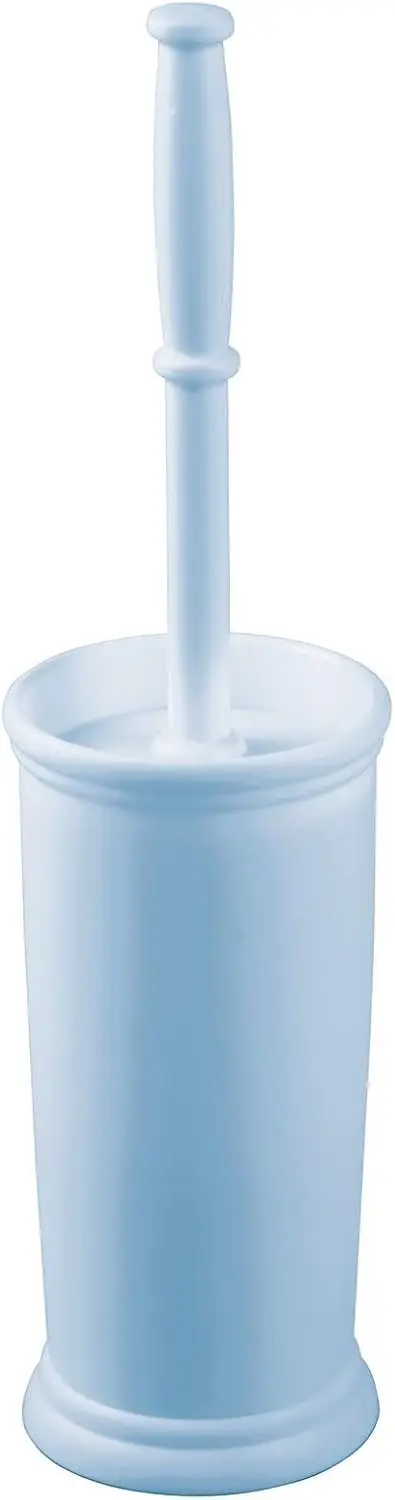 Toilet Bowl Brush and Holder - Covered Bathroom Scrubber with Modern Stand, Space Saving Deep Clean Tool for Toilet, Light Blue
Toilet Bowl Brush and Holder - Covered Bathroom Scrubber with Modern Stand, Space Saving Deep Clean Tool for Toilet, Light Blue