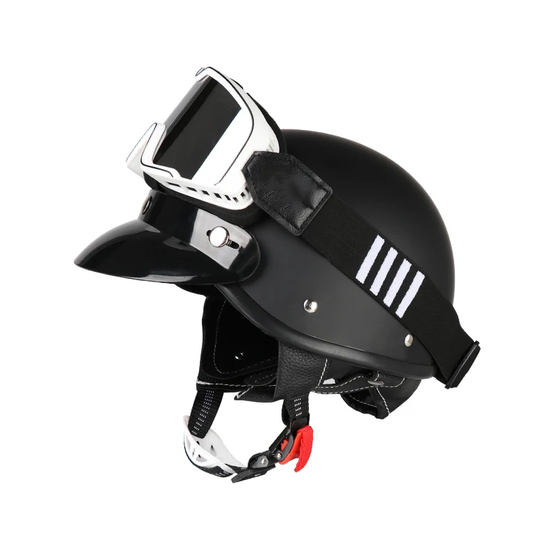 Summer Certified 3C Motorcycle Helmet Unisex Vintage Cruise Style Electric Vehicle Safety Cap Ladies Sunscreen Half-Helmet
Summer Certified 3C Motorcycle Helmet Unisex Vintage Cruise Style Electric Vehicle Safety Cap Ladies Sunscreen Half-Helmet