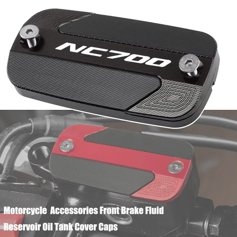 NC700 Motorcycle Accessories For Honda NC700S NC700X NC 700 S/X 2012-2025 CNC Front Brake Fluid Reservoir Oil Tank Cover Caps
NC700 Motorcycle Accessories For Honda NC700S NC700X NC 700 S/X 2012-2025 CNC Front Brake Fluid Reservoir Oil Tank Cover Caps