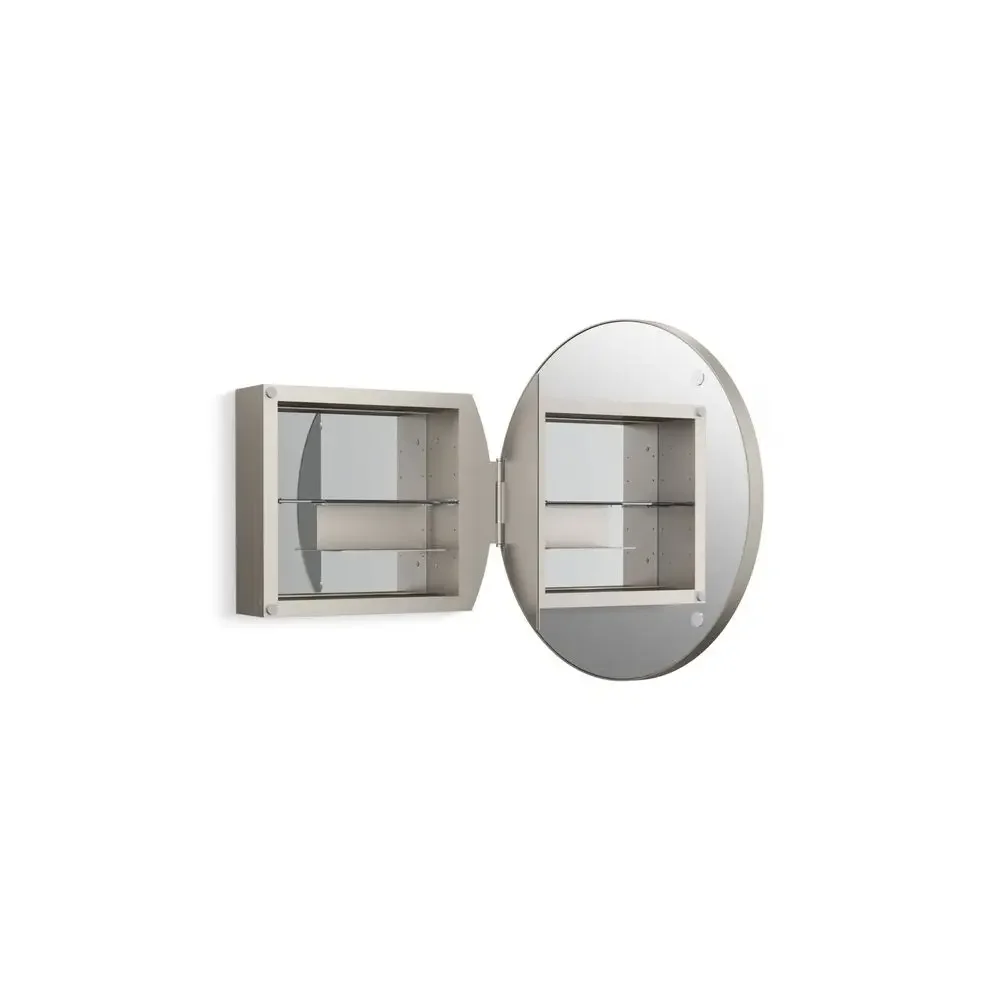 35572BNL Verdera Framed Medicine Cabinet Mirror, Mirrored Interior, Adjustable Glass Shelf, Rustproof, Bathroom Storage, 24 Rou
35572BNL Verdera Framed Medicine Cabinet Mirror, Mirrored Interior, Adjustable Glass Shelf, Rustproof, Bathroom Storage, 24 Rou