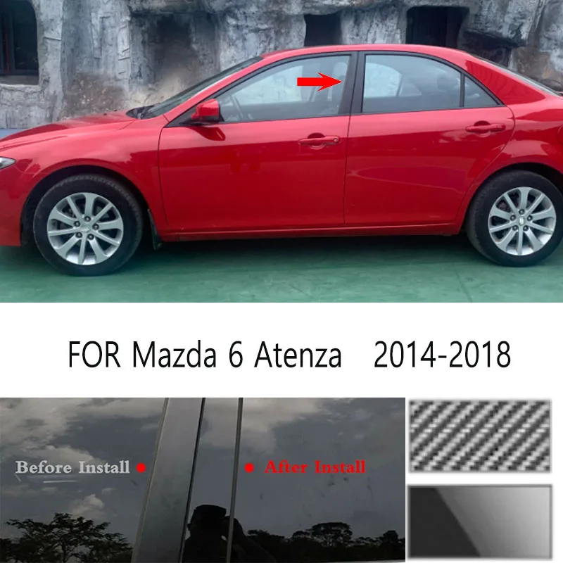 For Mazda 6 Atenza 2014-2018 Glossy Black Window Door Column B C Pillar Post Cover Trim Auto Sticker Styling
For Mazda 6 Atenza 2014-2018 Glossy Black Window Door Column B C Pillar Post Cover Trim Auto Sticker Styling