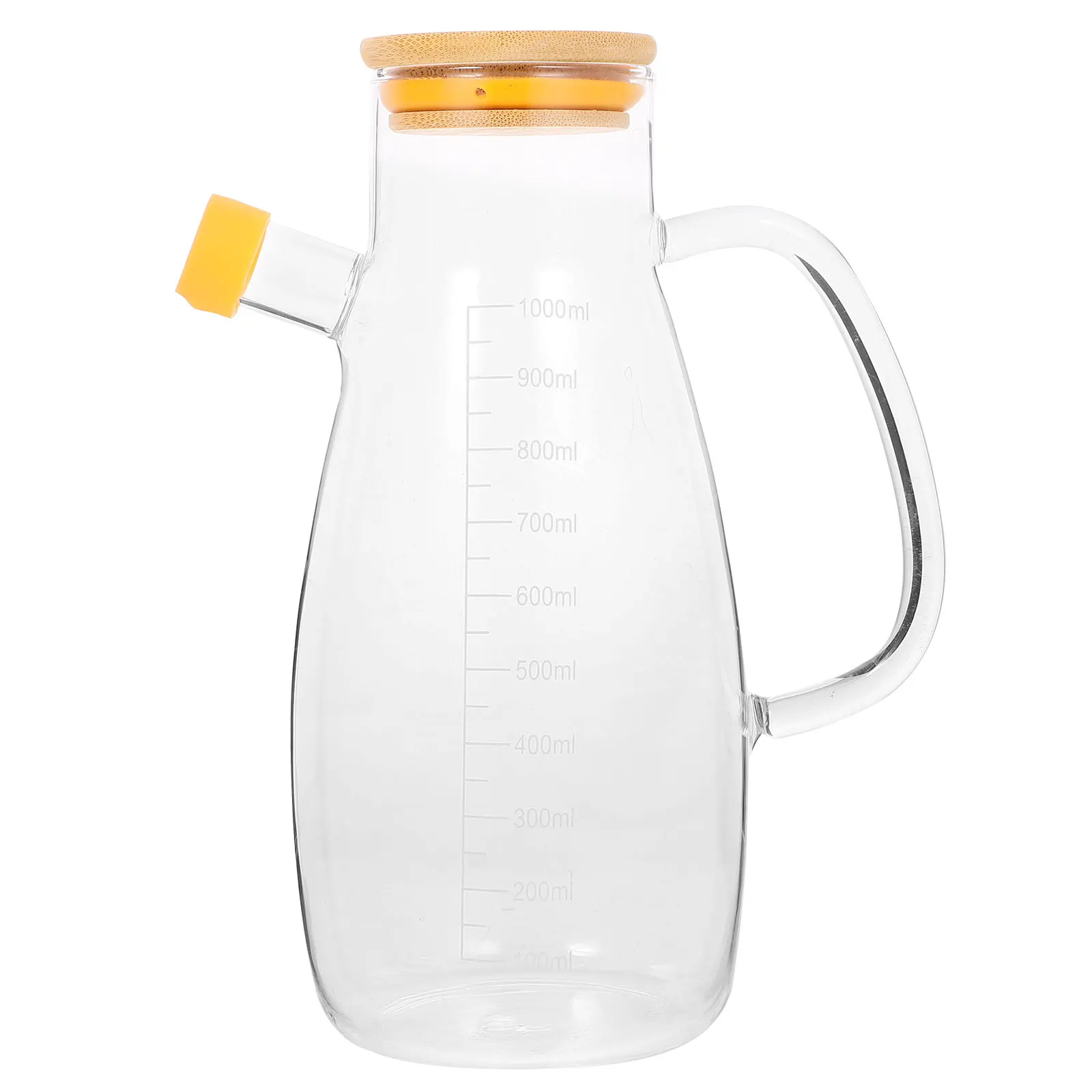 Oil Bottle Glass Dispenser Vinegar Jar Kitchen Cooking Spout Container Safe Material Practical Simple Handle Design
Oil Bottle Glass Dispenser Vinegar Jar Kitchen Cooking Spout Container Safe Material Practical Simple Handle Design