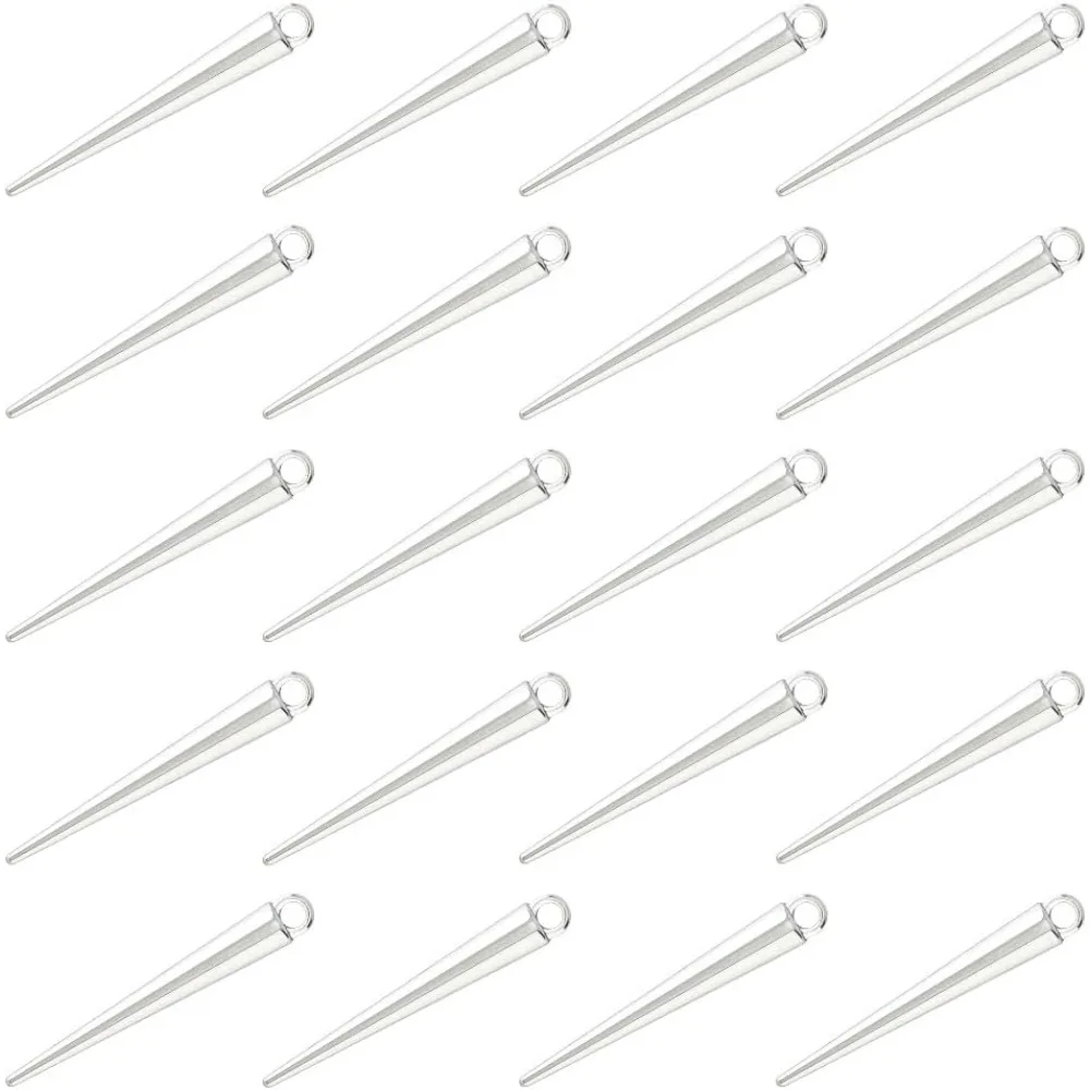 60 шт. подвески в виде конуса из сплава с шипами, подвески в стиле панк, подвески в стиле хип-хоп, подвески из конуса из бисера, металлические длинные подвески с шипами для сережек
60 шт. подвески в виде конуса из сплава с шипами, подвески в стиле панк, подвески в стиле хип-хоп, подвески из конуса из бисера, металлические длинные подвески с шипами для сережек