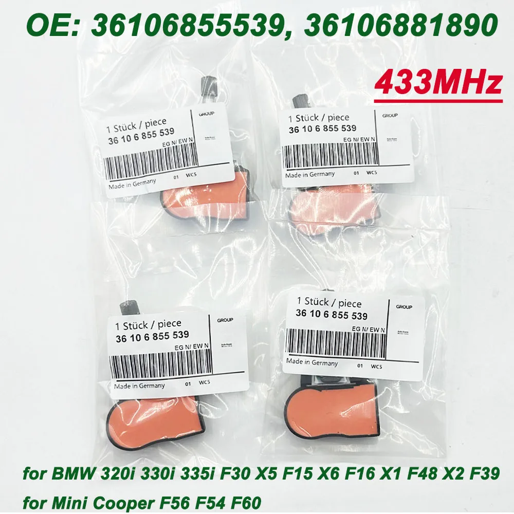 4 шт. 433 МГц TPMS 36106855539 6855539 36106881891 36106856209 36106881890 для Mini Cooper F56 F54 F60 R56 B-MW F20 F30 X5 X6 F15
4 шт. 433 МГц TPMS 36106855539 6855539 36106881891 36106856209 36106881890 для Mini Cooper F56 F54 F60 R56 B-MW F20 F30 X5 X6 F15