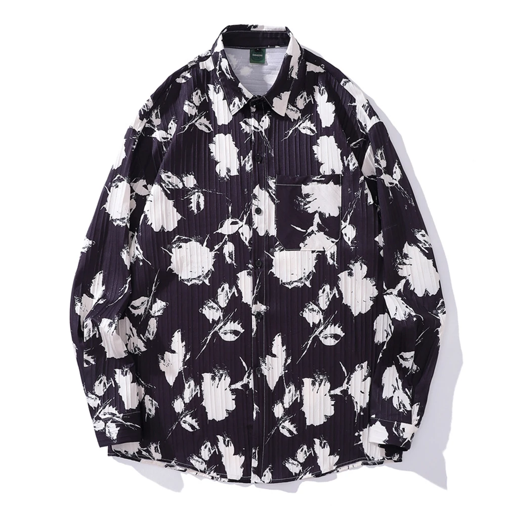 Full Printed Thin Material Men's Shirt Long Sleeve Button Up Shirts for Man Blouse 2 Colors
Full Printed Thin Material Men's Shirt Long Sleeve Button Up Shirts for Man Blouse 2 Colors
