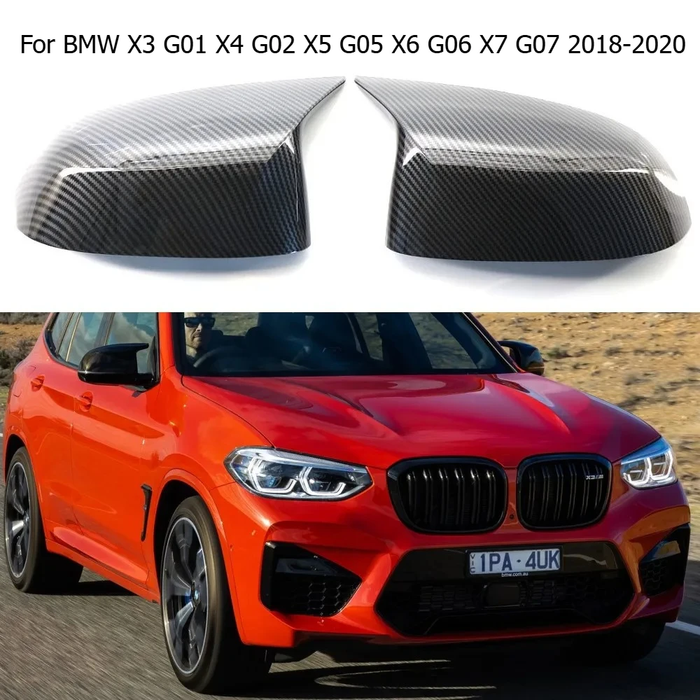 ABS Gloss Black Mirror Caps M Style Car Rearview Mirror Covers Carbon Fiber For BMW X3 G01 X4 G02 X5 G05 X6 G06 X7 G07 2018-2020
ABS Gloss Black Mirror Caps M Style Car Rearview Mirror Covers Carbon Fiber For BMW X3 G01 X4 G02 X5 G05 X6 G06 X7 G07 2018-2020