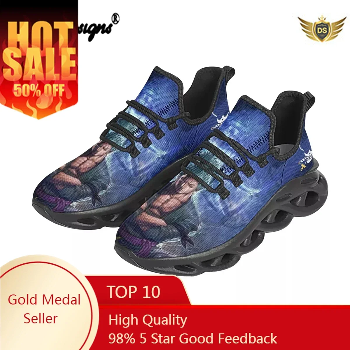 Japaniese Anime One Pice Zoro Pattern Fashion Men Sneakers Mesh Casual Shoes Lac-up Lightweight Vulcanize Shoes New
Japaniese Anime One Pice Zoro Pattern Fashion Men Sneakers Mesh Casual Shoes Lac-up Lightweight Vulcanize Shoes New