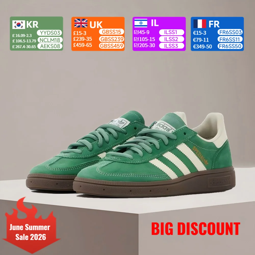 adidas Originals HANDBALLSPEZIAL Comfortable and versatile Non-slip and durable Low-top sneakers Unisex IG6192
adidas Originals HANDBALLSPEZIAL Comfortable and versatile Non-slip and durable Low-top sneakers Unisex IG6192