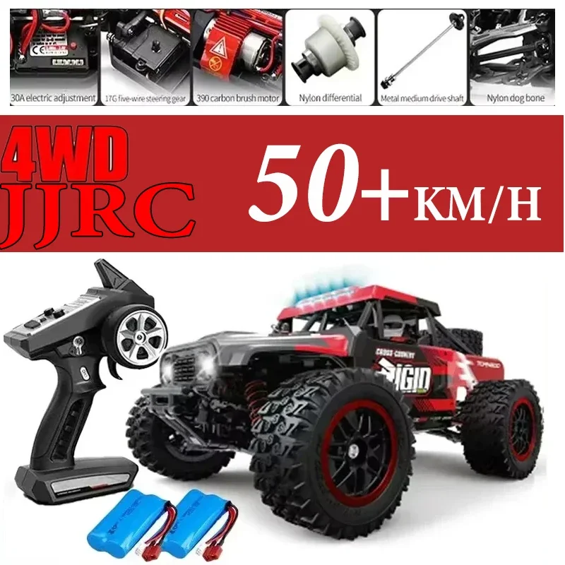JJRC 8805 Brushed High-speed 50 Km/h High Speed RC Car With LED Light Drift RC Off-Road Car Monster Truck Toy For Kid Gifts
JJRC 8805 Brushed High-speed 50 Km/h High Speed RC Car With LED Light Drift RC Off-Road Car Monster Truck Toy For Kid Gifts