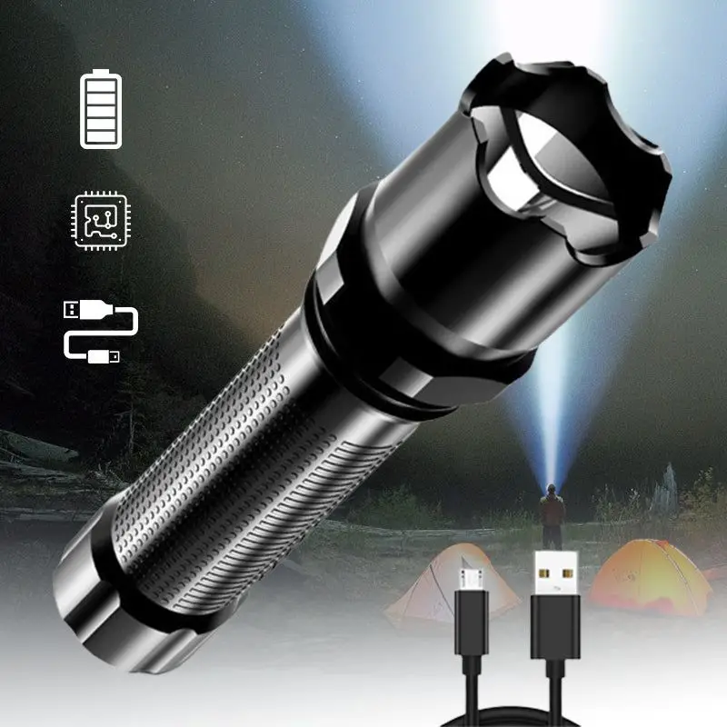 Портативный уличный фонарик с USB-зарядкой, отличный партнер для кемпинга, пеших прогулок и исследований
Портативный уличный фонарик с USB-зарядкой, отличный партнер для кемпинга, пеших прогулок и исследований