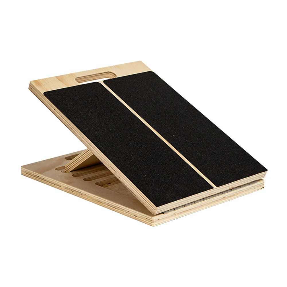 Wooden Slant Board Adjustable Incline Board Portable Calf Stretch Board Non Slip Squat Board with Handle for Fitness Workout
Wooden Slant Board Adjustable Incline Board Portable Calf Stretch Board Non Slip Squat Board with Handle for Fitness Workout