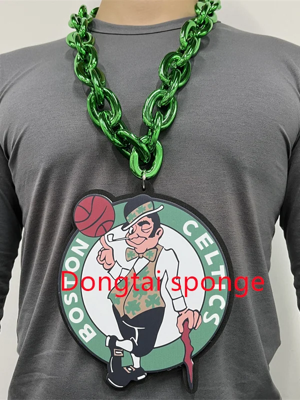 Custom 3D fan chain foam necklace american football team chain necklace accessories gifts
Custom 3D fan chain foam necklace american football team chain necklace accessories gifts