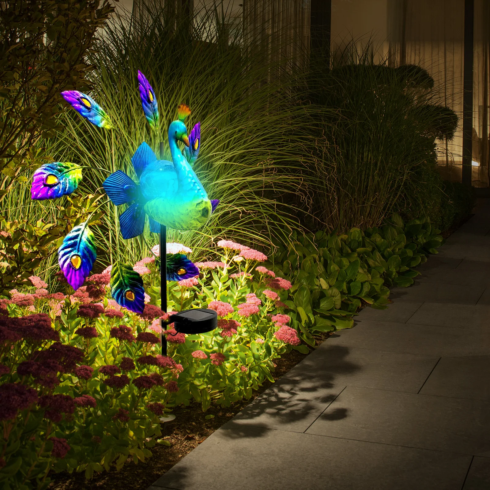 Solar Birds Windmill Light 3D Iron Wind Spinners Ground Plug Light Colorful Lighting Ornaments Home Decor for Courtyard Garden
Solar Birds Windmill Light 3D Iron Wind Spinners Ground Plug Light Colorful Lighting Ornaments Home Decor for Courtyard Garden