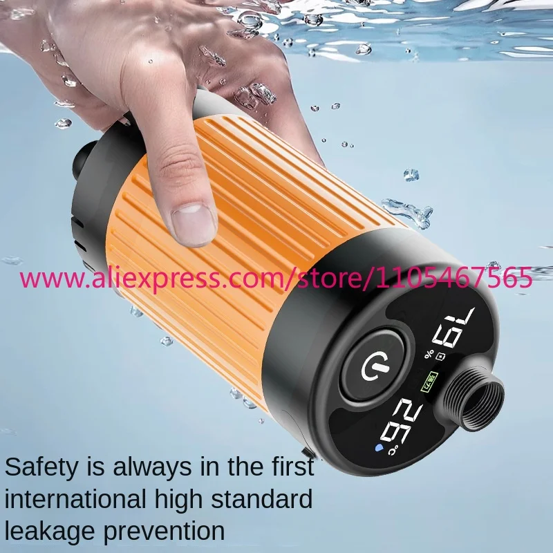 Portable Outdoor Electric Shower Site Construction Site Dormitory USB Rechargeable Electric Shower
Portable Outdoor Electric Shower Site Construction Site Dormitory USB Rechargeable Electric Shower