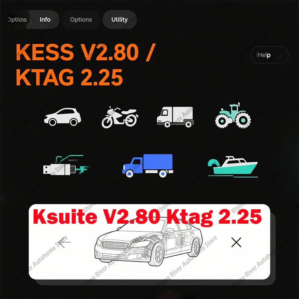 Latest Car Repair Software Ksuite 2.80 & Ktag 2.25 ECU Programming Software: Multi-Vehicle Support KESS V2 V5.017 RSA Fix Tools
Latest Car Repair Software Ksuite 2.80 & Ktag 2.25 ECU Programming Software: Multi-Vehicle Support KESS V2 V5.017 RSA Fix Tools