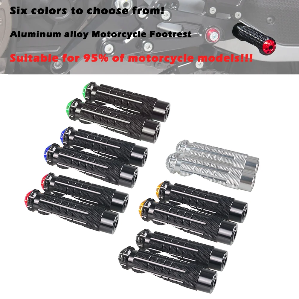 M8 general Motorcycle Footrest Efficient anti slip Rearset Footrests Foot Rest Motorbike Rear Footpegs Rear Set Pedals
M8 general Motorcycle Footrest Efficient anti slip Rearset Footrests Foot Rest Motorbike Rear Footpegs Rear Set Pedals