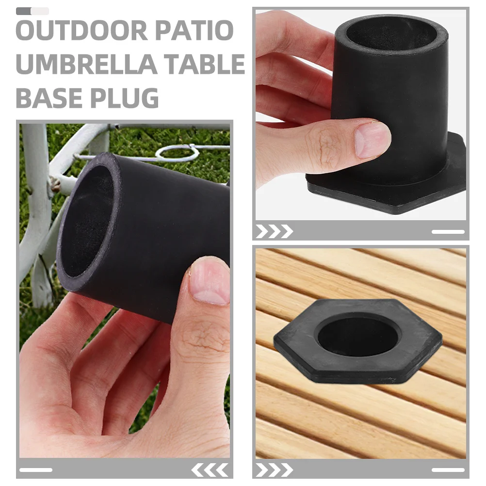 2Pcs Parasol Hole Plug Black White Silicone Base Stabilizer Outdoor Patio Table Umbrella Hole Cover Protector Waterproof
2Pcs Parasol Hole Plug Black White Silicone Base Stabilizer Outdoor Patio Table Umbrella Hole Cover Protector Waterproof