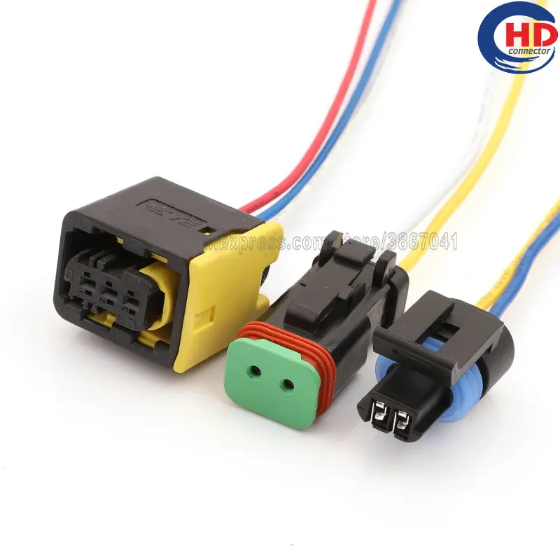 1 set cable wire harness connector housing plug connector 12162193 DT06-2S-E004 1-1418448-1
1 set cable wire harness connector housing plug connector 12162193 DT06-2S-E004 1-1418448-1