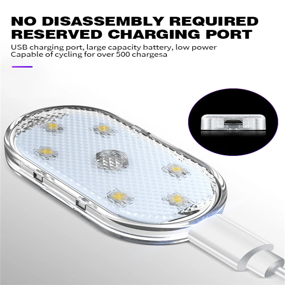 Wireless Leds Interior Light LED Lamp Magic Sticker Car Ceiling Lamp Reading Light Car Decorations Roof Interior Lighting
Wireless Leds Interior Light LED Lamp Magic Sticker Car Ceiling Lamp Reading Light Car Decorations Roof Interior Lighting