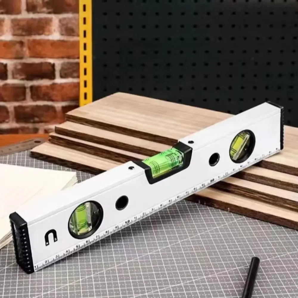Magnetic Spirit Level Measuring Instrument 300mm Horizontal Ruler High Precision Level Rustproof Magnetic Measuring Level
Magnetic Spirit Level Measuring Instrument 300mm Horizontal Ruler High Precision Level Rustproof Magnetic Measuring Level