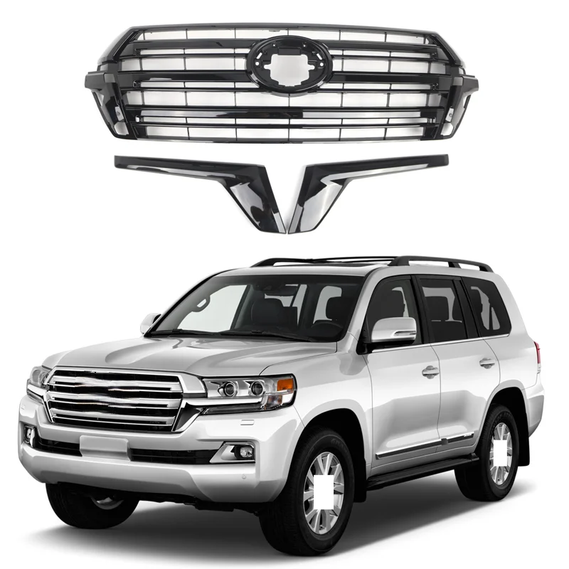 Front Bumper Racing Grills For 2016-2021 Year-old Toyota Land Cruiser LC200 Center Grill Grille Car Accessories
Front Bumper Racing Grills For 2016-2021 Year-old Toyota Land Cruiser LC200 Center Grill Grille Car Accessories