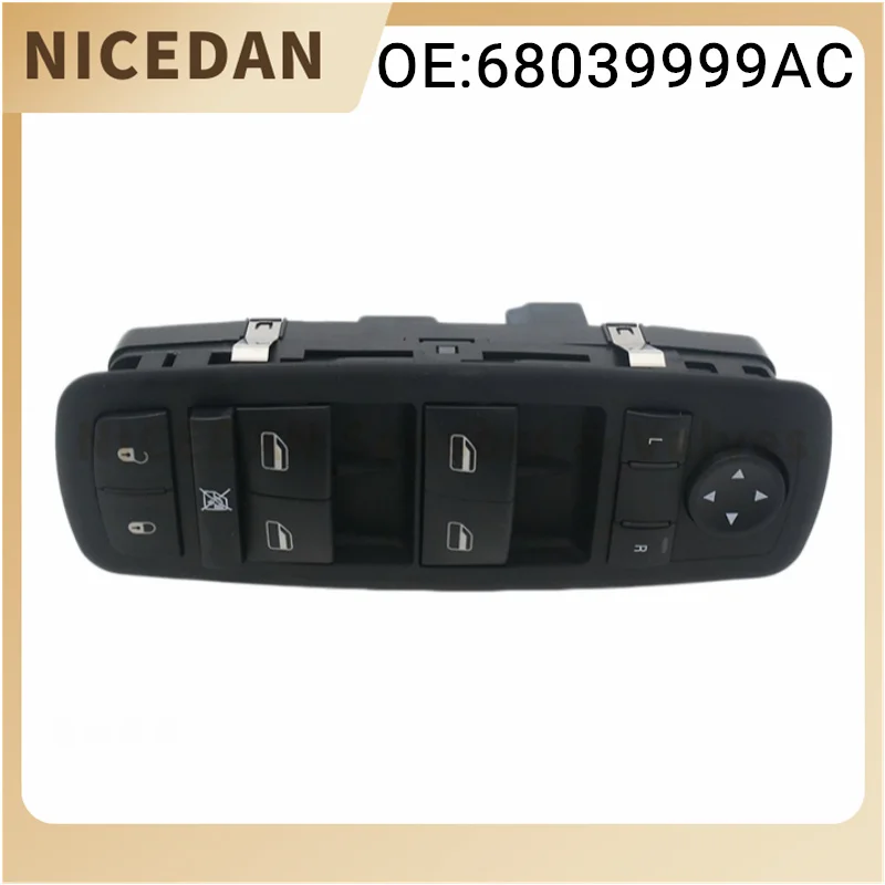 New Driver Side Master Power Window Switch Assembly 68039999AC For Chrysler Town & Country Dodge Grand Caravan 2008 2009 2010
New Driver Side Master Power Window Switch Assembly 68039999AC For Chrysler Town & Country Dodge Grand Caravan 2008 2009 2010