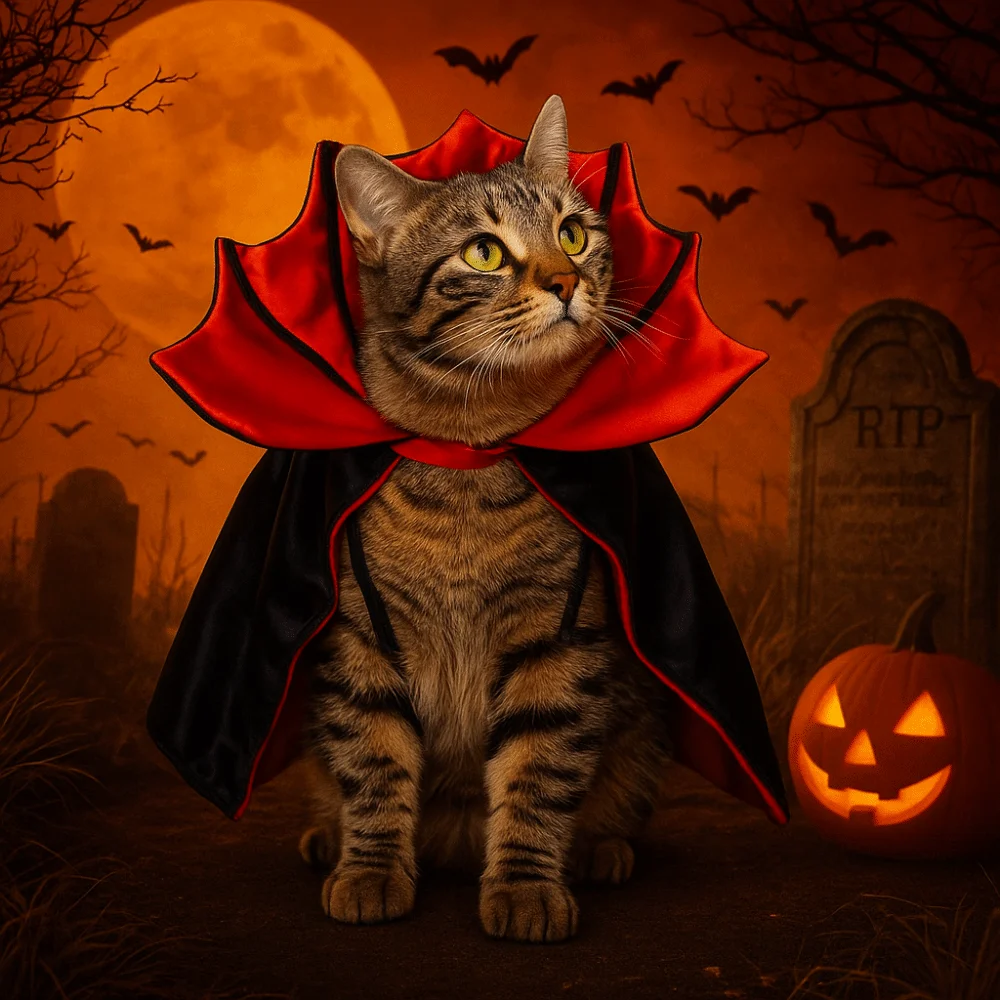 Bat Transformation Halloween Pet Costume Stand-collar Comfortable Cat Cosplay Cloak Easy To Wear Soft Fabric Kitten Dress Cat
Bat Transformation Halloween Pet Costume Stand-collar Comfortable Cat Cosplay Cloak Easy To Wear Soft Fabric Kitten Dress Cat