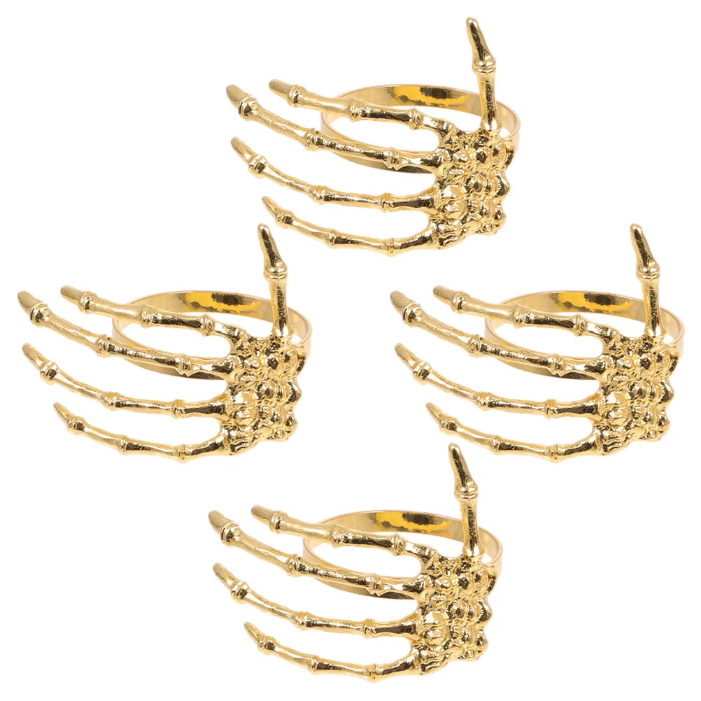 4 Pcs Ghost Hand Napkin Buckle Novelty Rings Fall Home Decor Party Decoration Pumpkin Ties Favors
4 Pcs Ghost Hand Napkin Buckle Novelty Rings Fall Home Decor Party Decoration Pumpkin Ties Favors