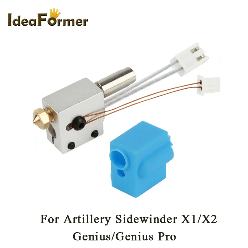 3D Printer Hotend 24V 64W Assembled Kit J-Head 0.4mm Nozzle 1.75mm For Artillery Sidewinder X1/X2/Genius/Genius Pro Print Head
3D Printer Hotend 24V 64W Assembled Kit J-Head 0.4mm Nozzle 1.75mm For Artillery Sidewinder X1/X2/Genius/Genius Pro Print Head