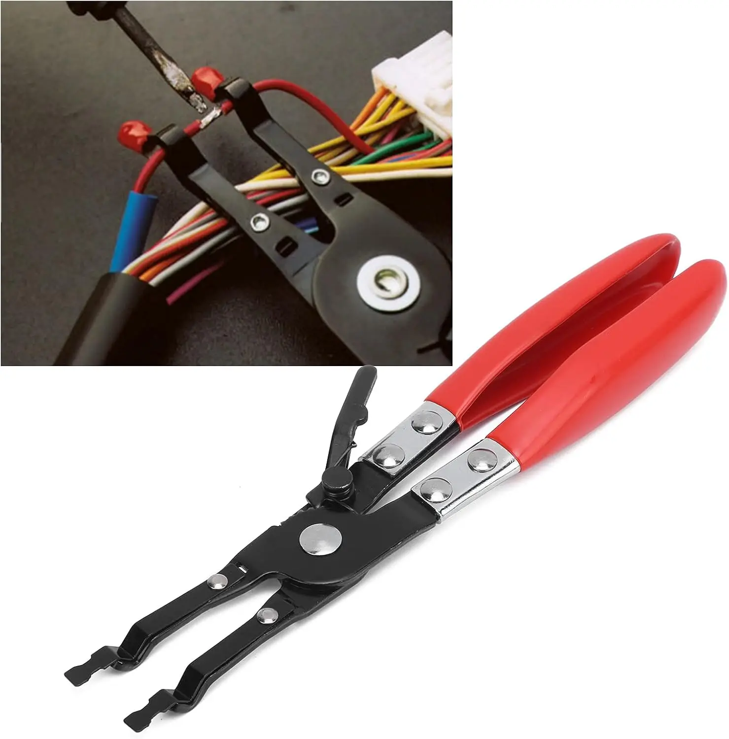 Soldering Plier, Metal Wire Welding Clamp, Pick Up Aid Plier, Soldering Wire Holder Clamp Tool, Automobile Fixing Tool
Soldering Plier, Metal Wire Welding Clamp, Pick Up Aid Plier, Soldering Wire Holder Clamp Tool, Automobile Fixing Tool