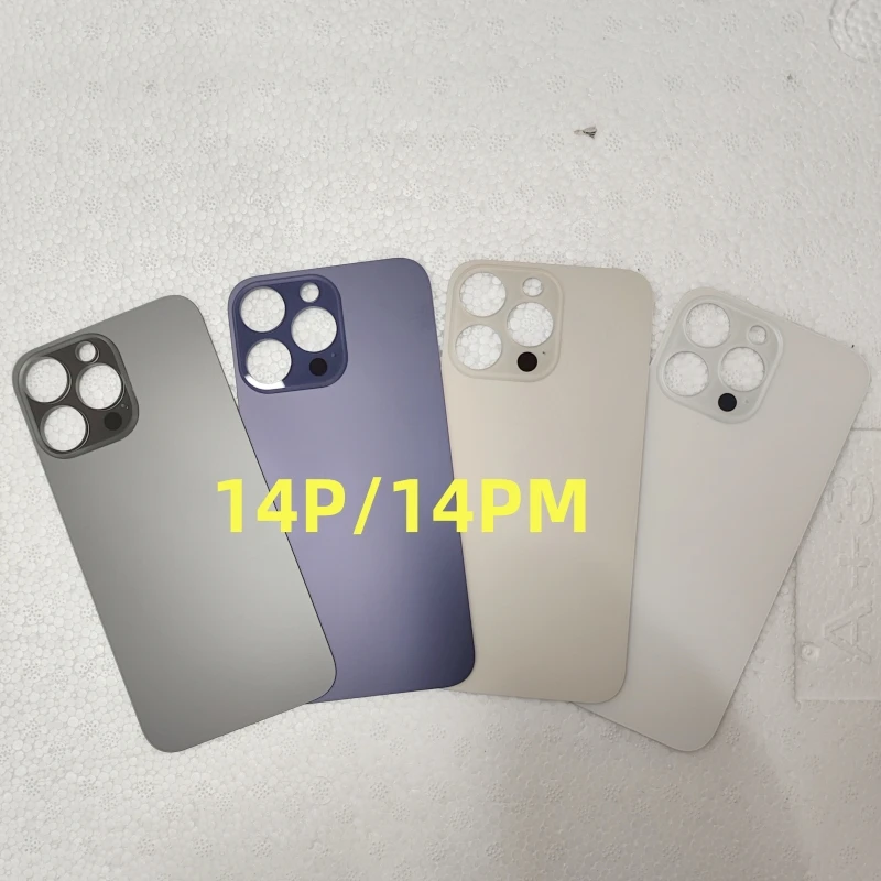 Стеклянная крышка задней крышки батарейного отсека с большим отверстием для iPhone 14 Pro, замена крышки батарейного отсека для iPhone 14 Pro Max
Стеклянная крышка задней крышки батарейного отсека с большим отверстием для iPhone 14 Pro, замена крышки батарейного отсека для iPhone 14 Pro Max