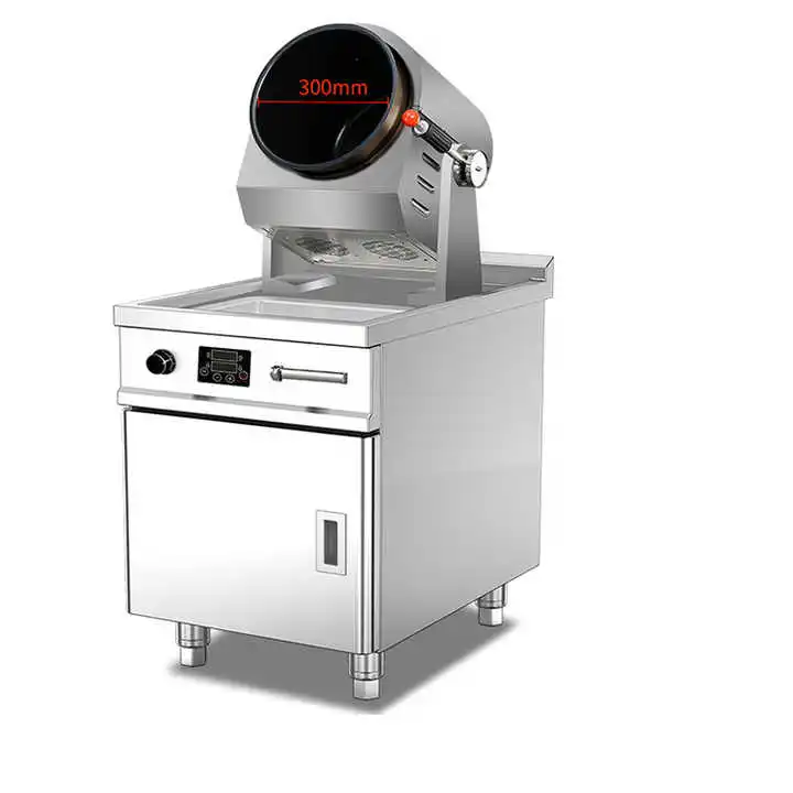 Restaurant Fried Rice Machine Rotating Smart Robot Cooker Smart Robot Cooking Machine Gas Electric Rotating Stir Frying Machine
Restaurant Fried Rice Machine Rotating Smart Robot Cooker Smart Robot Cooking Machine Gas Electric Rotating Stir Frying Machine