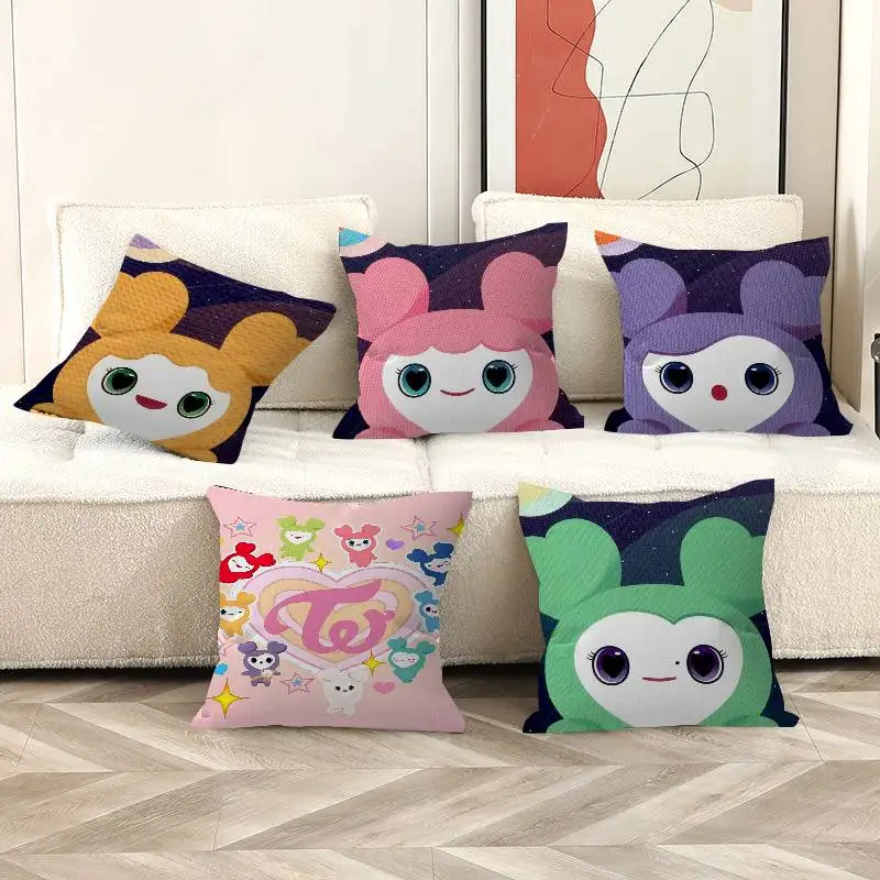 Kpop T-TwiceS Cushion Cover Polyester Sofa Cushions Decorative Throw Pillows Home Decoration Pillowcover
Kpop T-TwiceS Cushion Cover Polyester Sofa Cushions Decorative Throw Pillows Home Decoration Pillowcover