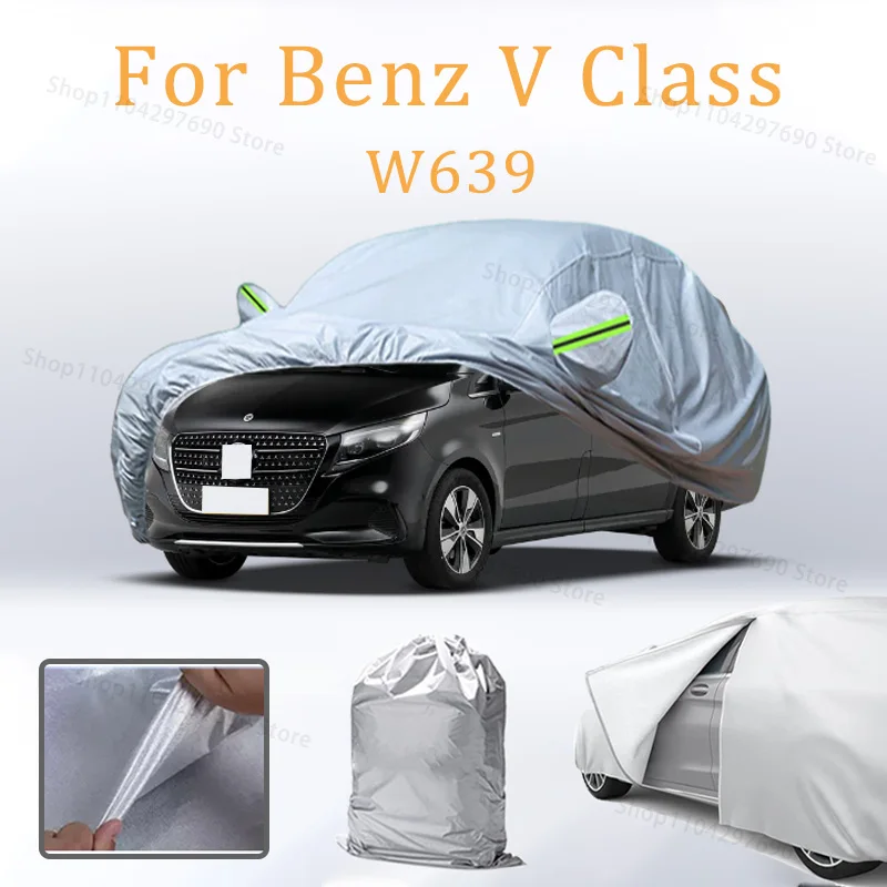 For Benz V Class W639 Car Covers Waterproof Auto Sun Shield Cover Anti-UV Snowproof Exterior Outdoor Accessories
For Benz V Class W639 Car Covers Waterproof Auto Sun Shield Cover Anti-UV Snowproof Exterior Outdoor Accessories