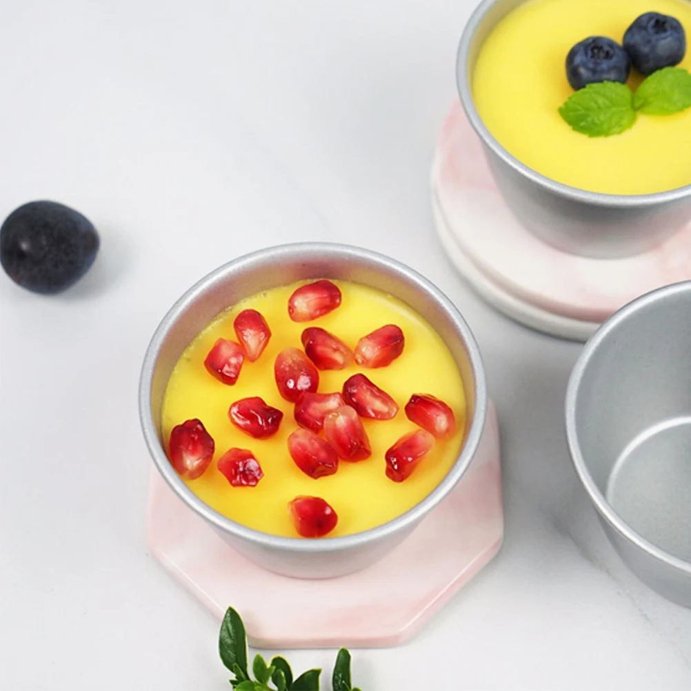 3 Pcs Non-stick Coating Cake Mold Moulds for Baking Pudding Cup Silver High-carbon Steel Egg Tart
3 Pcs Non-stick Coating Cake Mold Moulds for Baking Pudding Cup Silver High-carbon Steel Egg Tart
