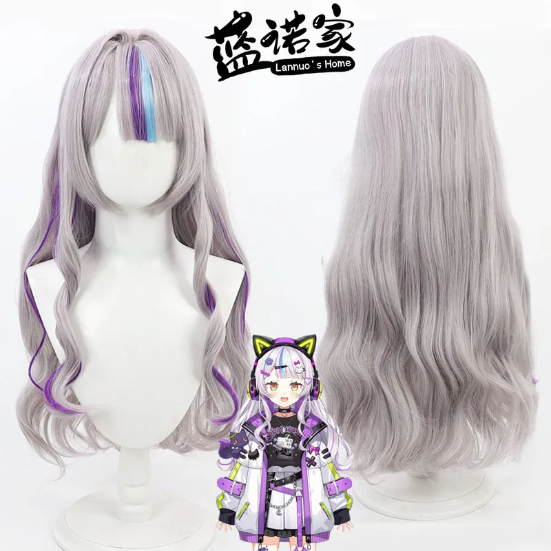 Виртуальная печень VTuber Murasaki Shion, парик для косплея, серый, фиолетовый, смешанные, волнистые, синтетические волосы, термостойкие, ролевая вечеринка на Хэллоуин
Виртуальная печень VTuber Murasaki Shion, парик для косплея, серый, фиолетовый, смешанные, волнистые, синтетические волосы, термостойкие, ролевая вечеринка на Хэллоуин