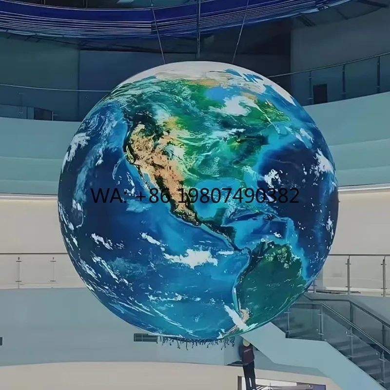 P2 P2.5 Creative Shaped Spherical LED Screen Round Ball Display Indoor Outdoor Commercial Advertising Video Wall Panel
P2 P2.5 Creative Shaped Spherical LED Screen Round Ball Display Indoor Outdoor Commercial Advertising Video Wall Panel