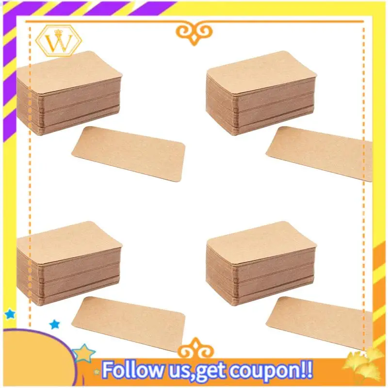 A01K-400 шт. пустые визитные карточки из крафт-бумаги, карточка со словами, карточка для сообщений, подарочная карта «сделай сам» 
A01K-400 шт. пустые визитные карточки из крафт-бумаги, карточка со словами, карточка для сообщений, подарочная карта «сделай сам»