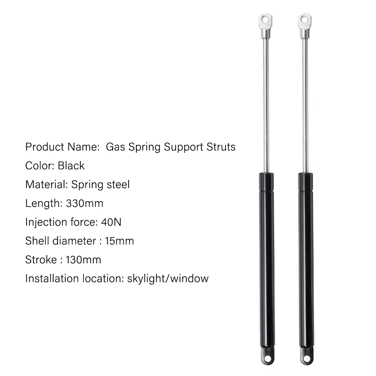 Газовые стойки люка в świetlik, костюм, газовая пружина для домического газа, 2 шт., 40N 330 мм для Seitz Heki Caravan 
Газовые стойки люка в świetlik, костюм, газовая пружина для домического газа, 2 шт., 40N 330 мм для Seitz Heki Caravan