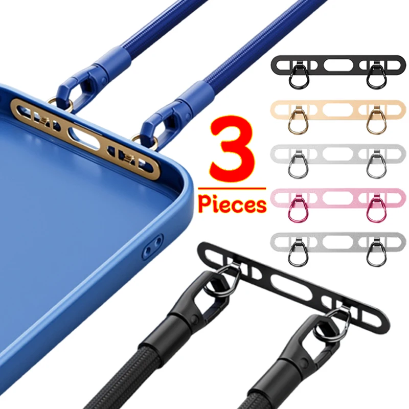 New Ultra-thin Metal Phone Lanyard Gasket Patch Stainless Steel Sturdy Hanging Cord Clips Cellphone Safety Connecter Accessories
New Ultra-thin Metal Phone Lanyard Gasket Patch Stainless Steel Sturdy Hanging Cord Clips Cellphone Safety Connecter Accessories