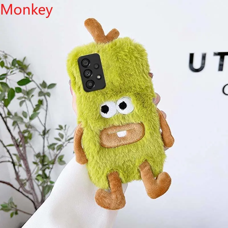 Funny Cute Cartoon Fluffy Phone Case For Samsung Galaxy A02 A22S A13 A23 A33 A53 A73 S23 M12 A9 Note 8 9 Soft Silicone Back Case
Funny Cute Cartoon Fluffy Phone Case For Samsung Galaxy A02 A22S A13 A23 A33 A53 A73 S23 M12 A9 Note 8 9 Soft Silicone Back Case