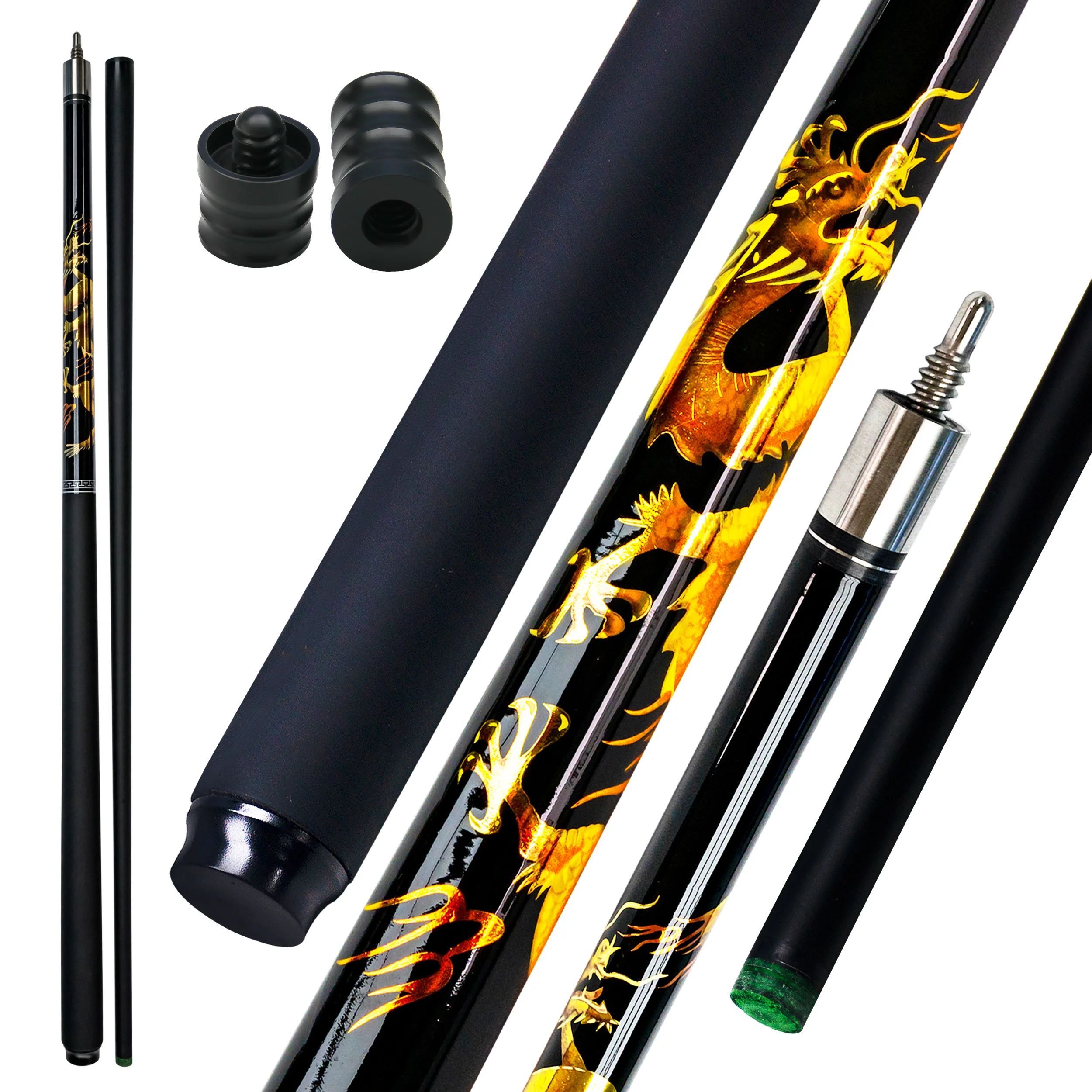 Professional Carbon Billiard Cue with Dragon Design for 9 Ball and Carom High Performance Pool Stick 12.5mm
Professional Carbon Billiard Cue with Dragon Design for 9 Ball and Carom High Performance Pool Stick 12.5mm